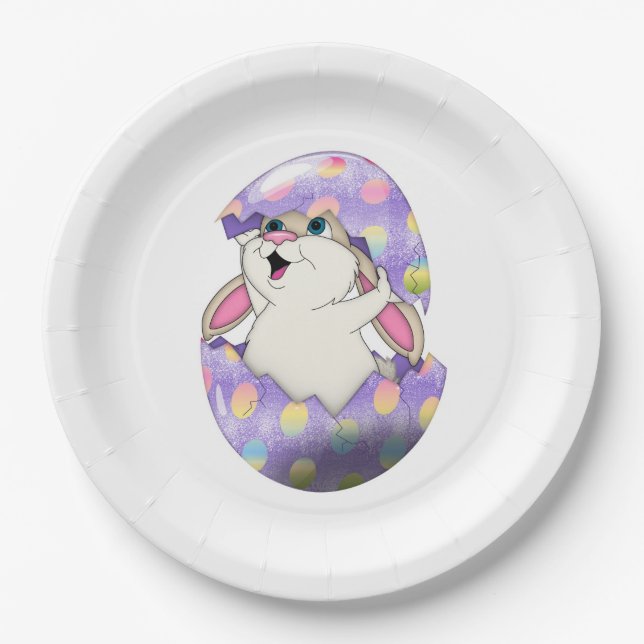 Custom Paper Plates/Happy Easter Plates (Front)