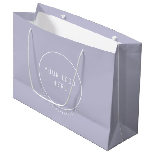 Custom Paper Shopping Bag with Company Logo