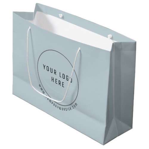 Custom Paper Shopping Bag with Company Logo