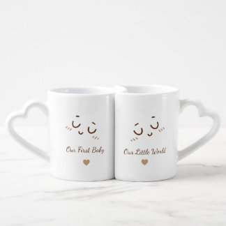Custom Parent Quote Mom Dad Love Design Coffee Mug Set