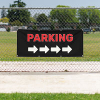 Custom Parking Banner