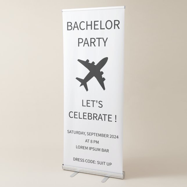 Custom Party Banner | zazzlemade Decor (Drag Drop) (3/4)