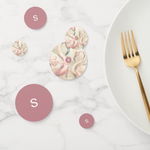 Custom Party Confetti, Flamingo Party Decorations Confetti