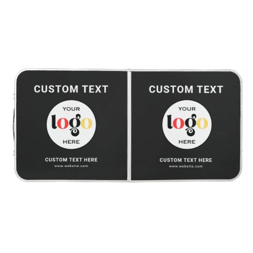Custom Party & Event Game Tailgate Size Beer Pong Table