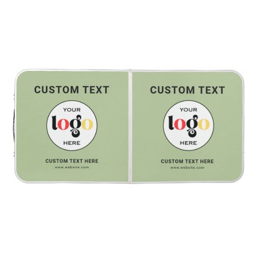 Custom Party & Event Game Tailgate Size Beer Pong Table