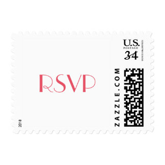 Custom Party Event RSVP Postcard Postage Stamp