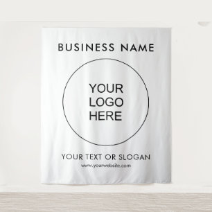 Custom Party Event Seminar Logo Text Backdrop