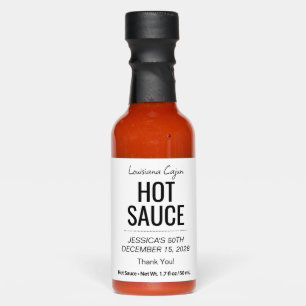 Custom Party Generic Hot Sauce HS003