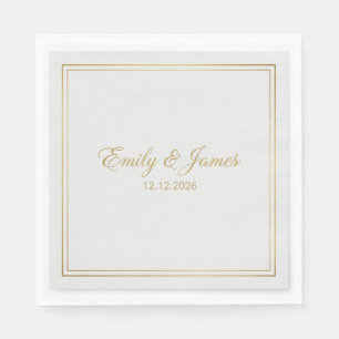 custom party napkins, wedding paper napkins, birth napkins