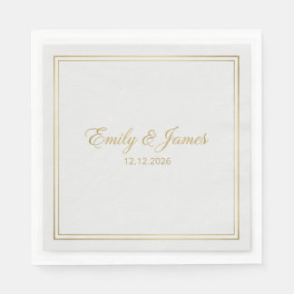 custom party napkins, wedding paper napkins, birth napkins