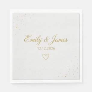 custom party napkins, wedding paper napkins, birth napkins