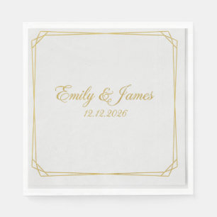 custom party napkins, wedding paper napkins, birth napkins