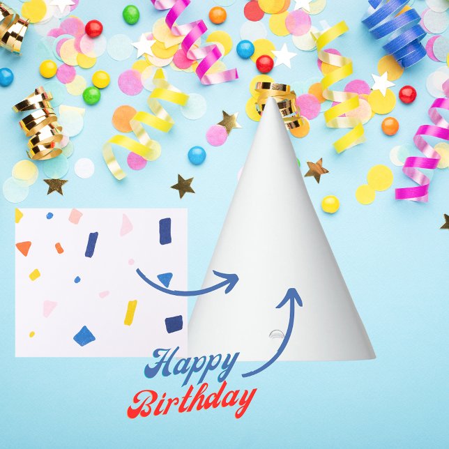 Custom Party Photo Artwork Holiday Birthday Party Hat (Creator Uploaded)