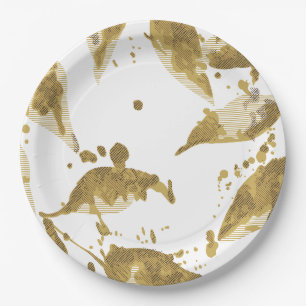 Custom Party Plates & Napkins Birthday, Retro