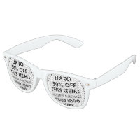 Custom Party Shades 50% OFF Bulk Buy Discount