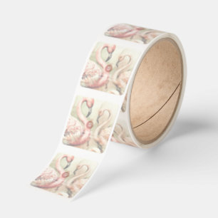 Custom Party Stickers, Flamingo Party Decorations Square Sticker