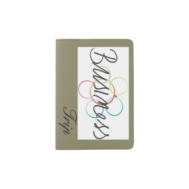 Custom Passport Holder (Front)