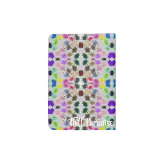 Custom Passport Holder Fluff Party design