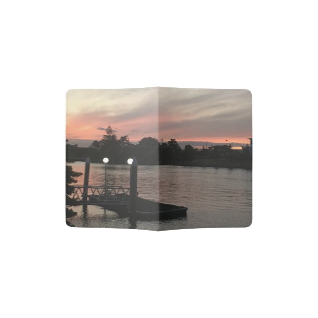 Custom Passport Holder Sunset. (Opened)