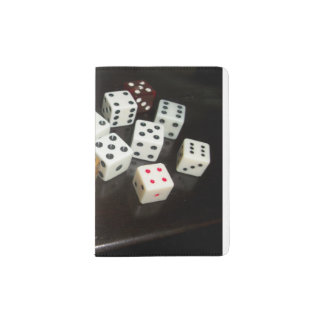 custom passport holder with dice