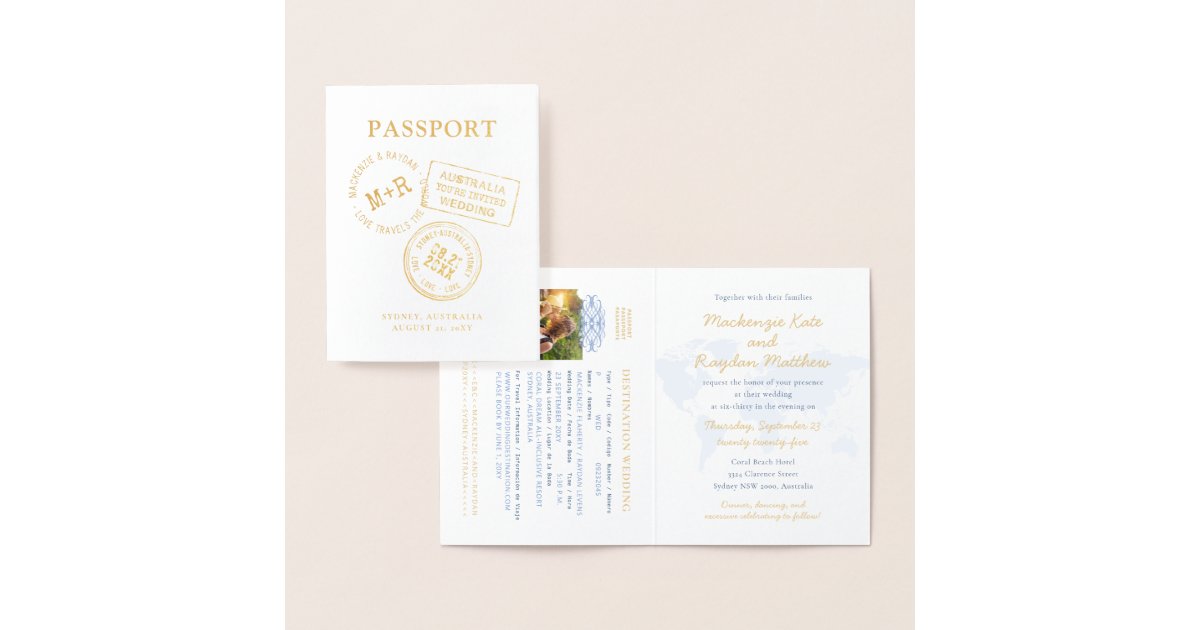 Vintage Wedding Ticket Monogram Postage, Zazzle