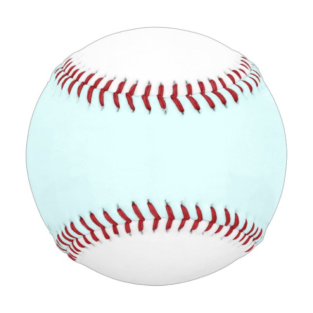 Custom Pastel Blue Baseball (Front)