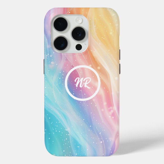 custom Pastel colored iPhone case (Back)