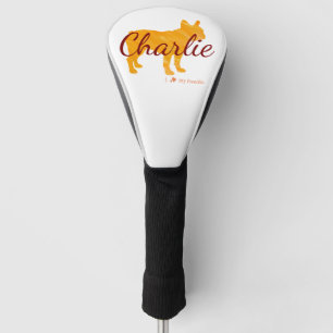 Custom Pastel French Bulldog - Frenchie Golf Head Cover