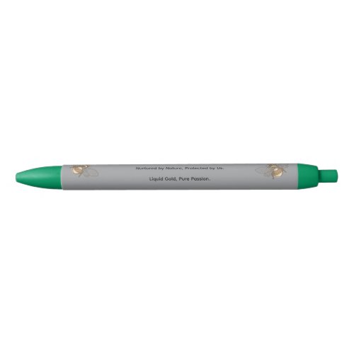 Custom Pastel Green Cute Floral Ballpoint Pen