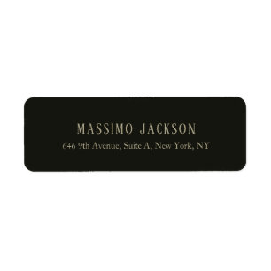 Custom pastel grey personalized minimalist name label