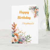 Aazon.co : Old English Co. Watercolour Butterfly Greeting Card For - View #11