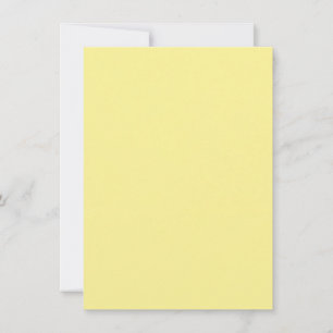 Custom Pastel Yellow Greeting Card