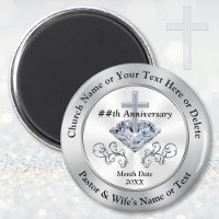 Custom Pastor or Church Anniversary Party Favors