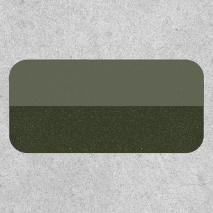 Custom Patch – Matte & Noise Moss Green