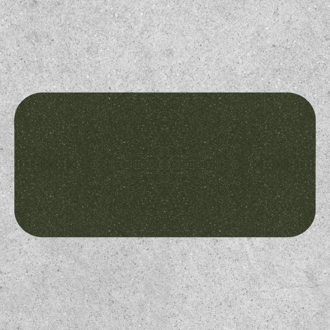 Custom Patch – Moss Green Noise Texture (Front)