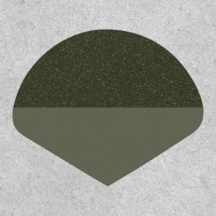 Custom Patch – Moss Green Split Texture Design