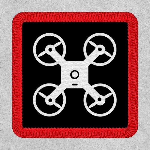 Custom patch with drone logo