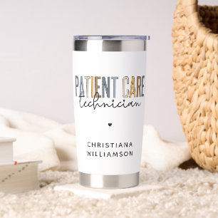 Custom Patient Care Technician PCT Gifts Insulated Tumbler