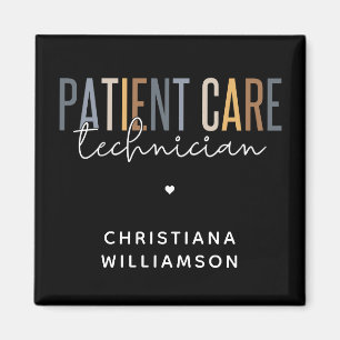 Custom Patient Care Technician PCT Gifts Magnet