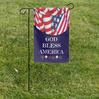 Custom Patriotic Red White Blue Stars Bunting