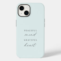 Custom Peaceful Mind Grateful Heart