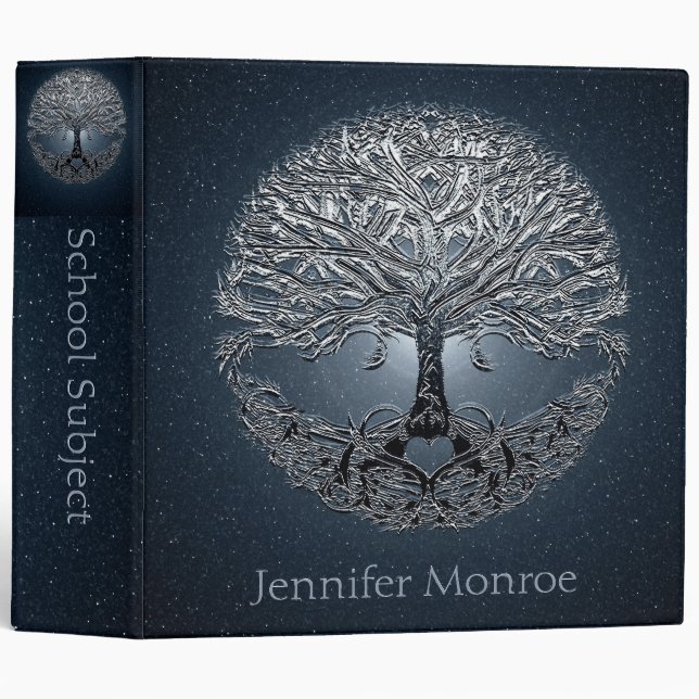 Custom Peaceful Night Binder (Front/Spine)