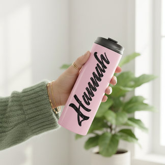 Custom Peach Birthday Tumbler Gift for Her and Mom