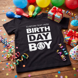 Custom Peanuts Snoopy Birthday Boy Tri-Blend Shirt
