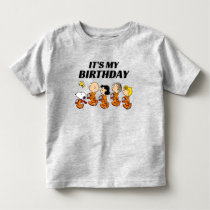 Custom Peanuts | Space Birthday Toddler T-shirt