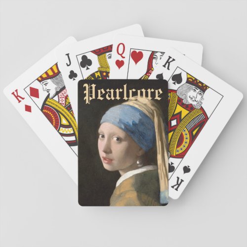 Custom Pearl themed party Poker Cards