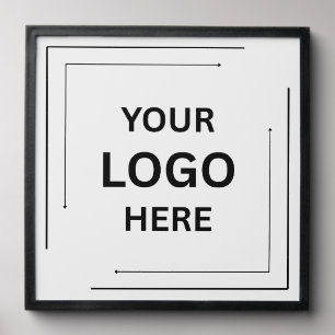 Custom Peel & Stick Business Logo Photo Tile
