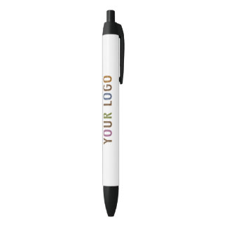 Custom Pen Black Ink Company Logo Branded Bulk