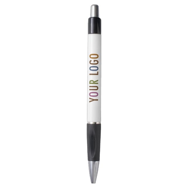 Custom Pen Business Logo Trade Show Giveaway Bulk (Front Vertical)