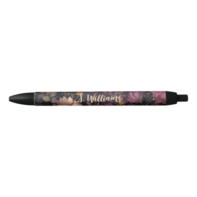 custom pen with flower pattern (Front)